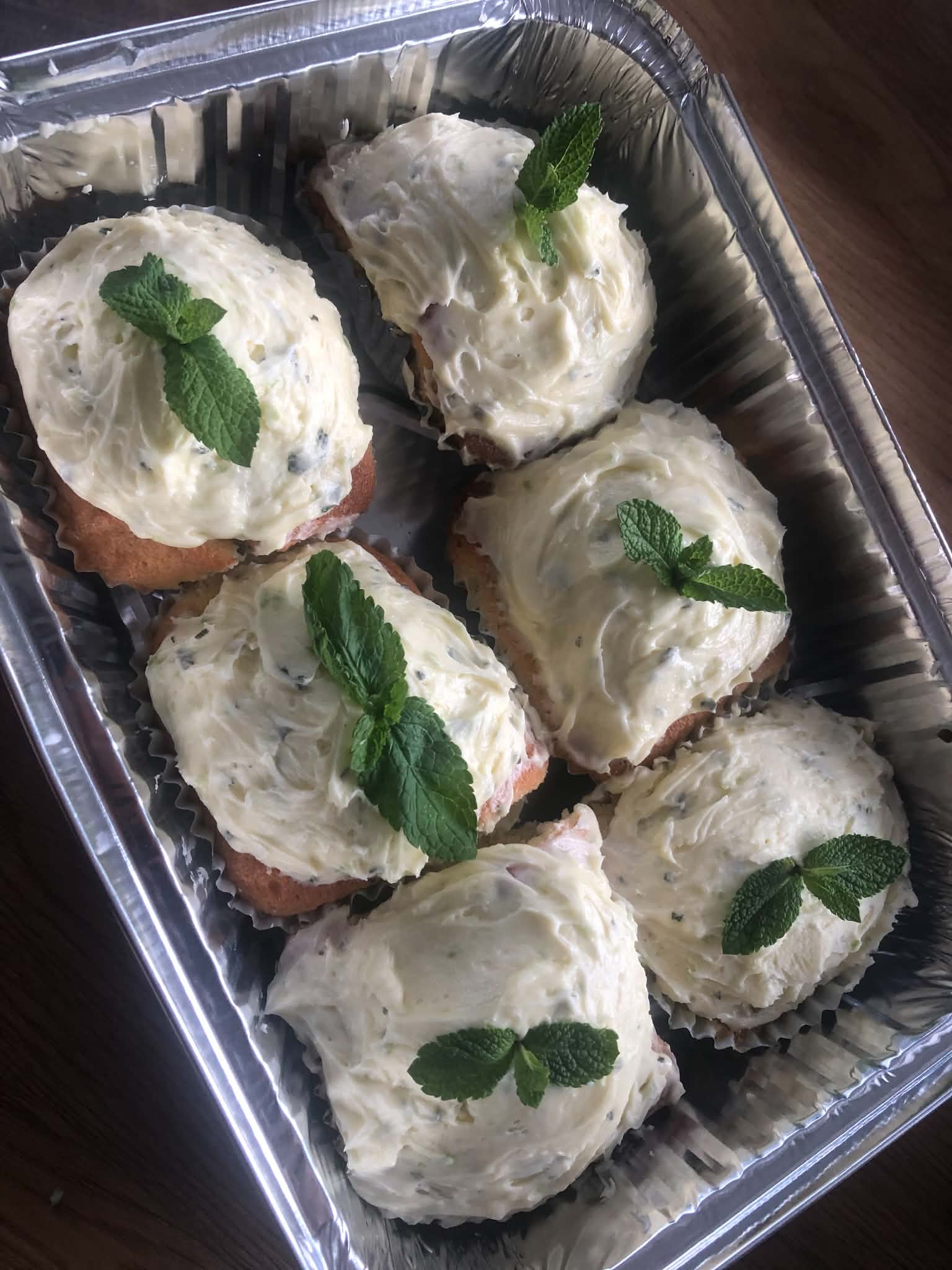 Mojito cupcakes.