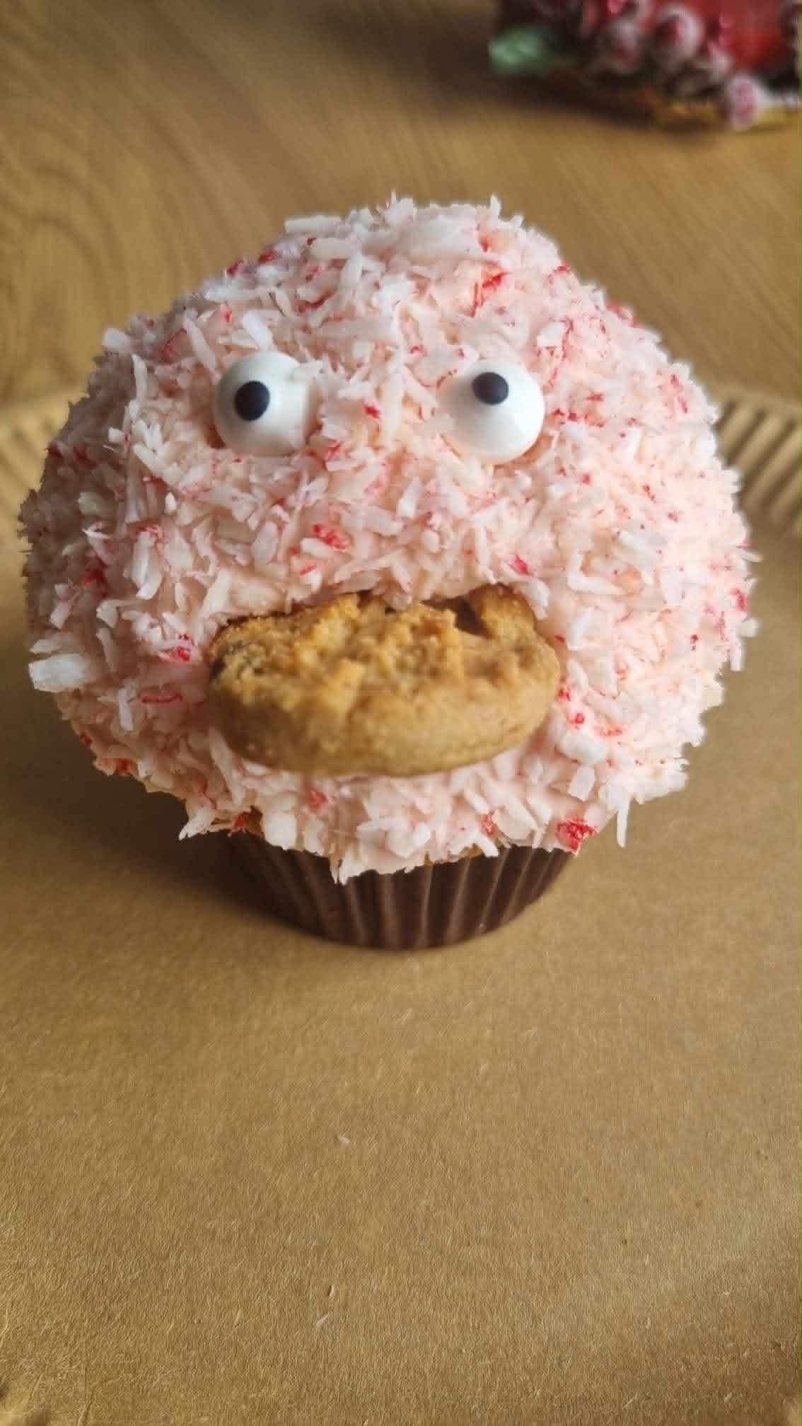 Monster themed cupcakes.